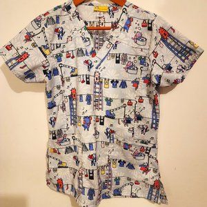 Fun Nurse Scrub Top